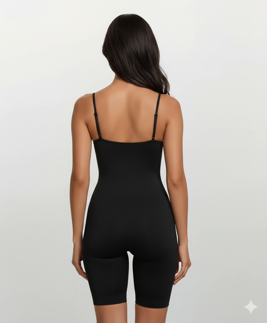 Seamless Tummy, Hips & Thighs Control Shapewear Full-Bodysuit